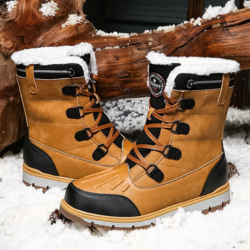 Men's warm and comfortable winter footwear