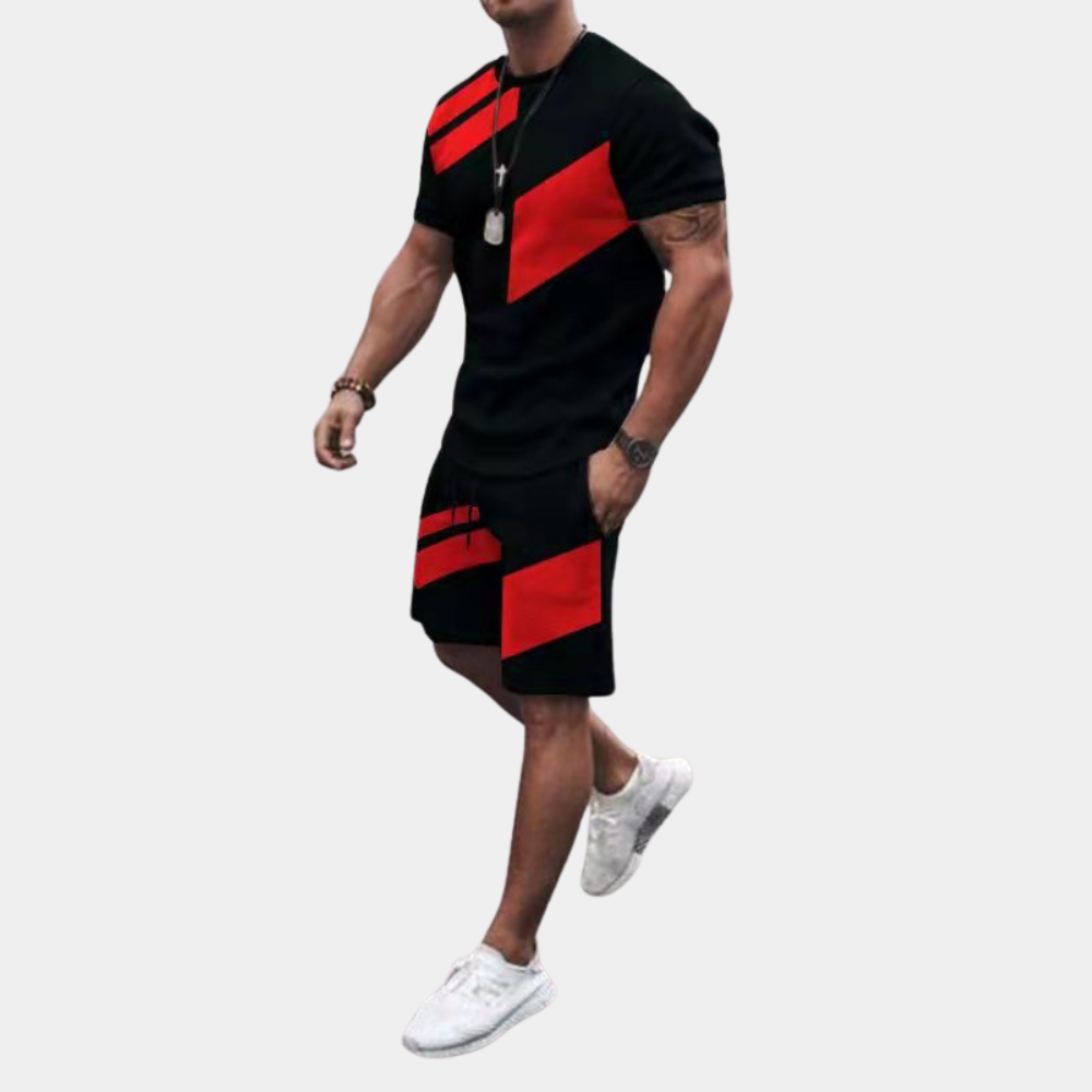 Men's Two-Piece Summer Outfit - Stylish Set