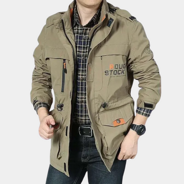 Casual waterproof windproof outdoor jacket for men