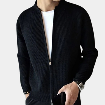 Stylish casual slim fit sweater jacket