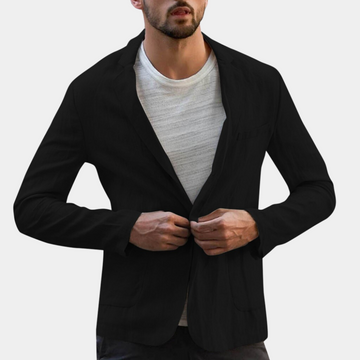 Men's casual slim fit suit jacket