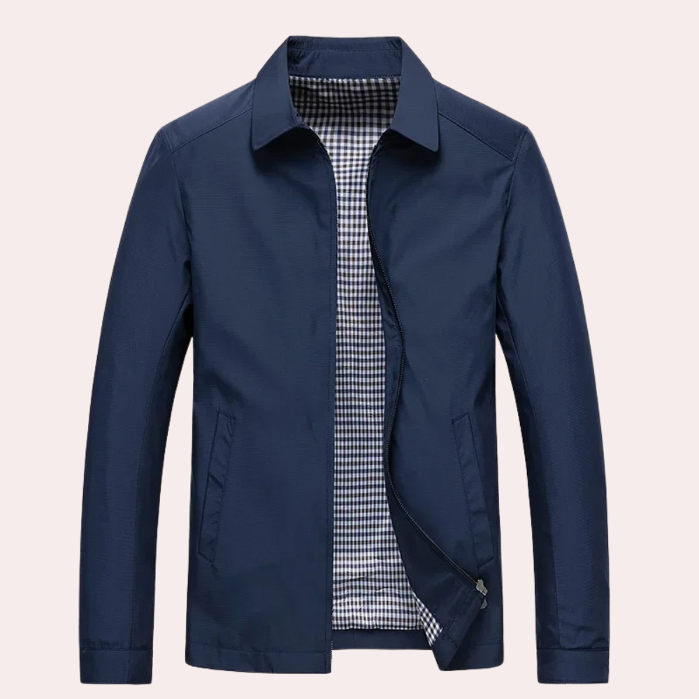 Men's casual lightweight thin coat business jacket