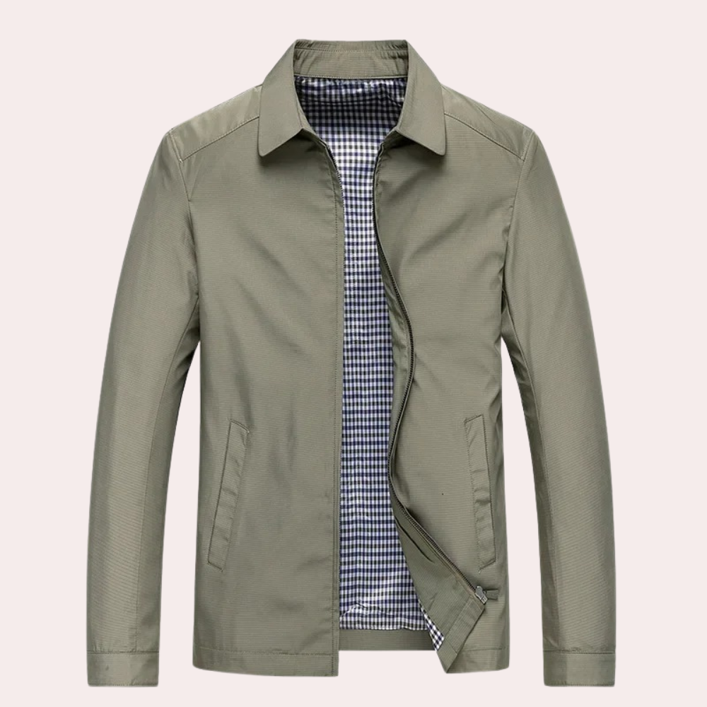 Men's casual lightweight thin coat business jacket