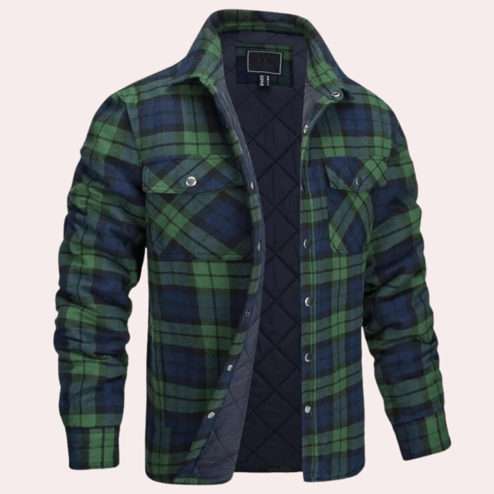 Stylish men's winter jacket