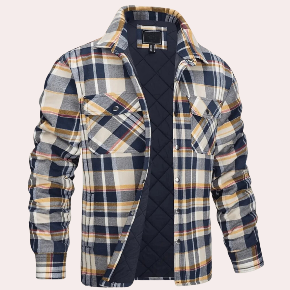 Stylish men's winter jacket