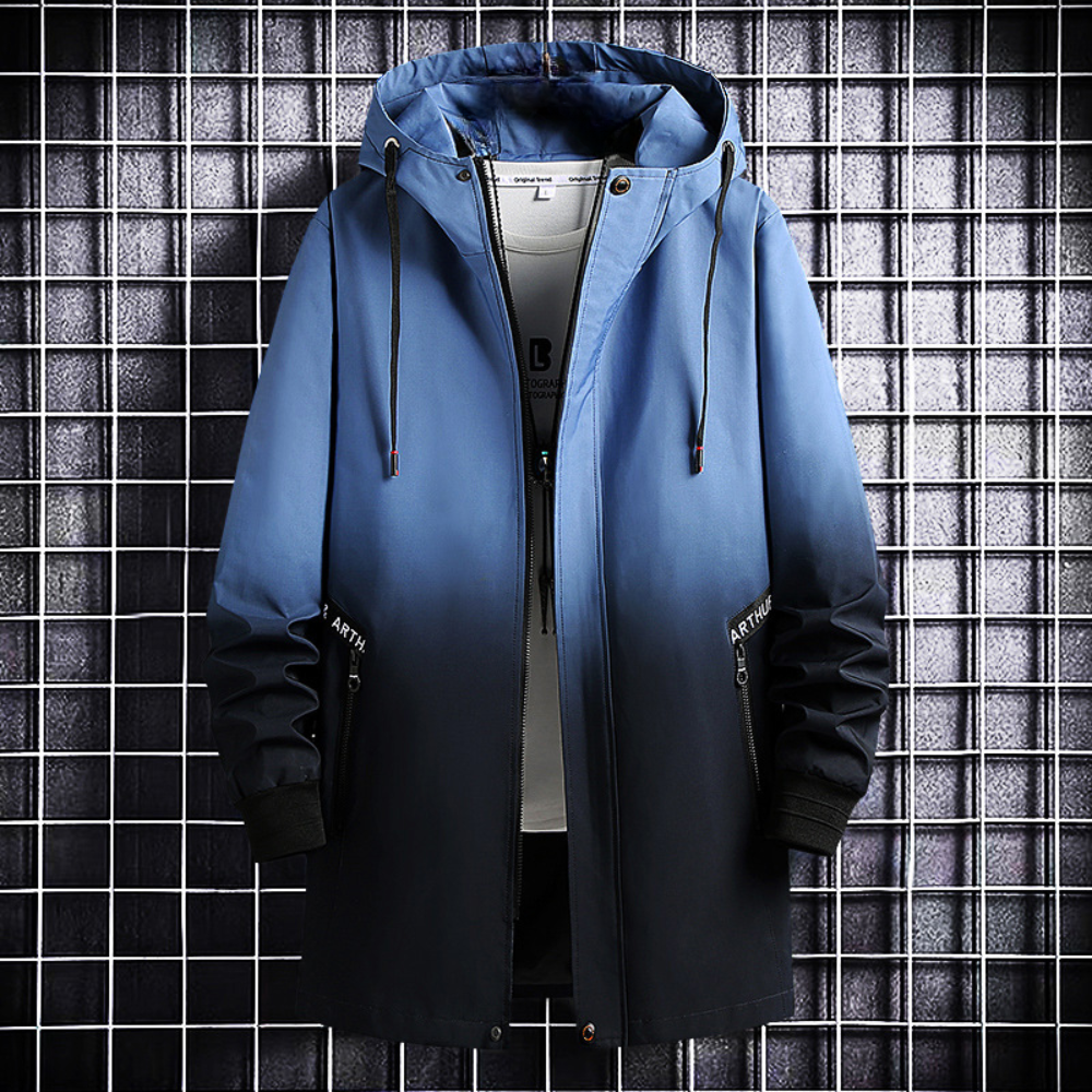 Men's street style waterproof jacket