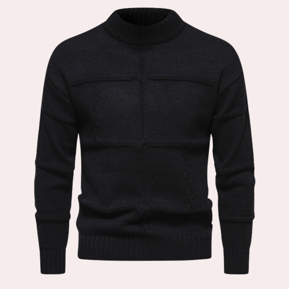 Sleek and modern men's pullover sweater