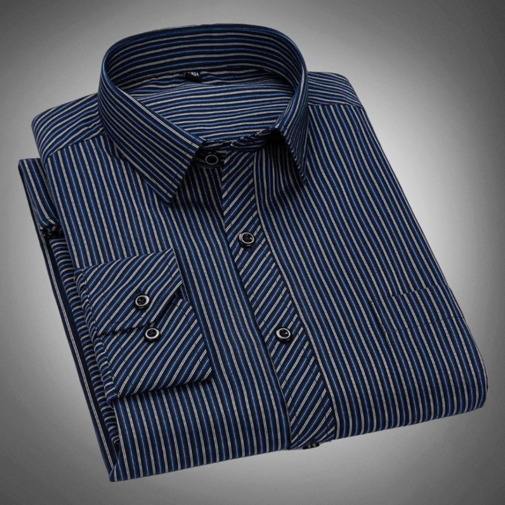 Caiden - Striped Dress Shirt