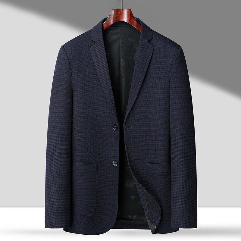 Men's spring autumn plus size luxury casual suit jacket