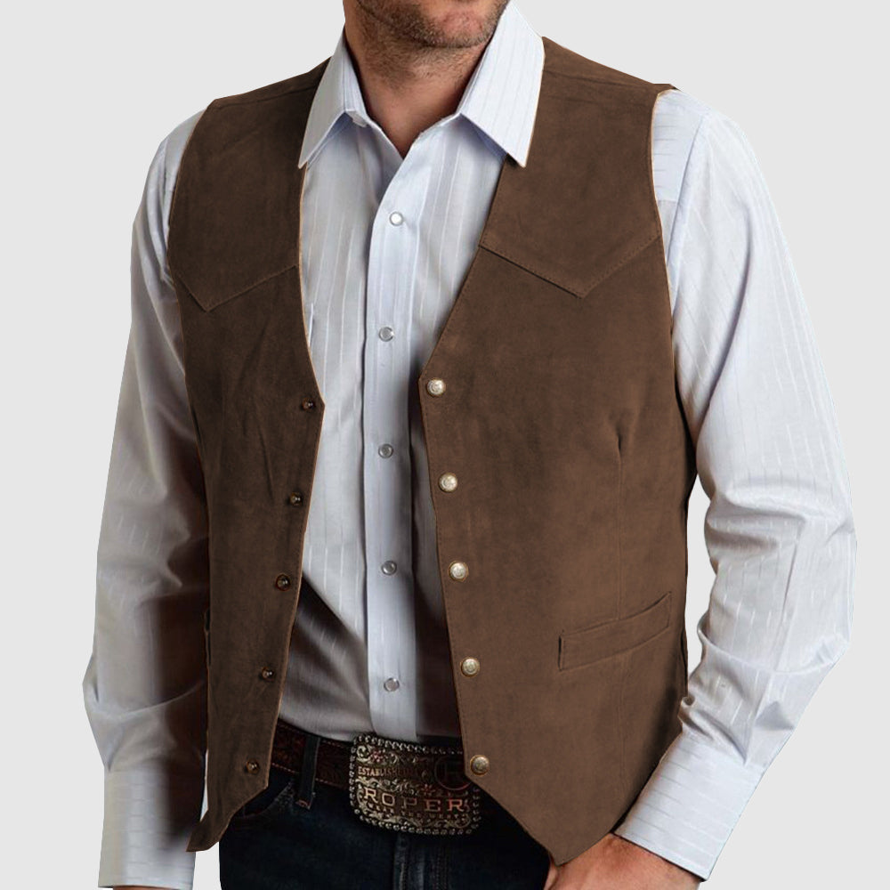 Men's slim fit suit vest