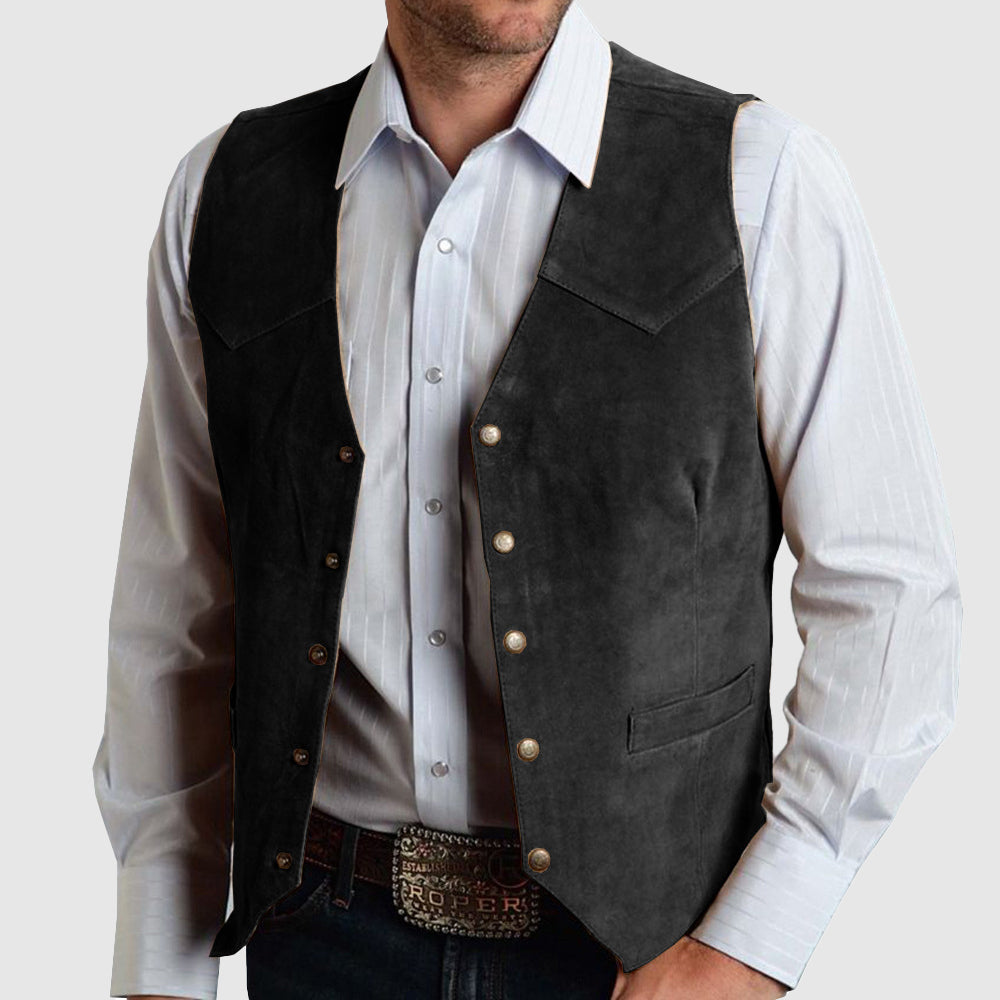 Men's slim fit suit vest