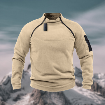 Men's windproof & tactical winter fleece sweater