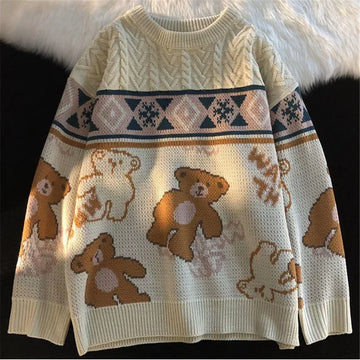 Mariana - Cute Bear Sweater