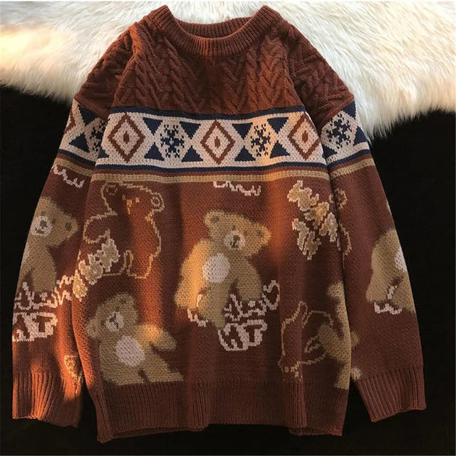 Mariana - Cute Bear Sweater