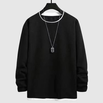 Men's oversized round neck sweater