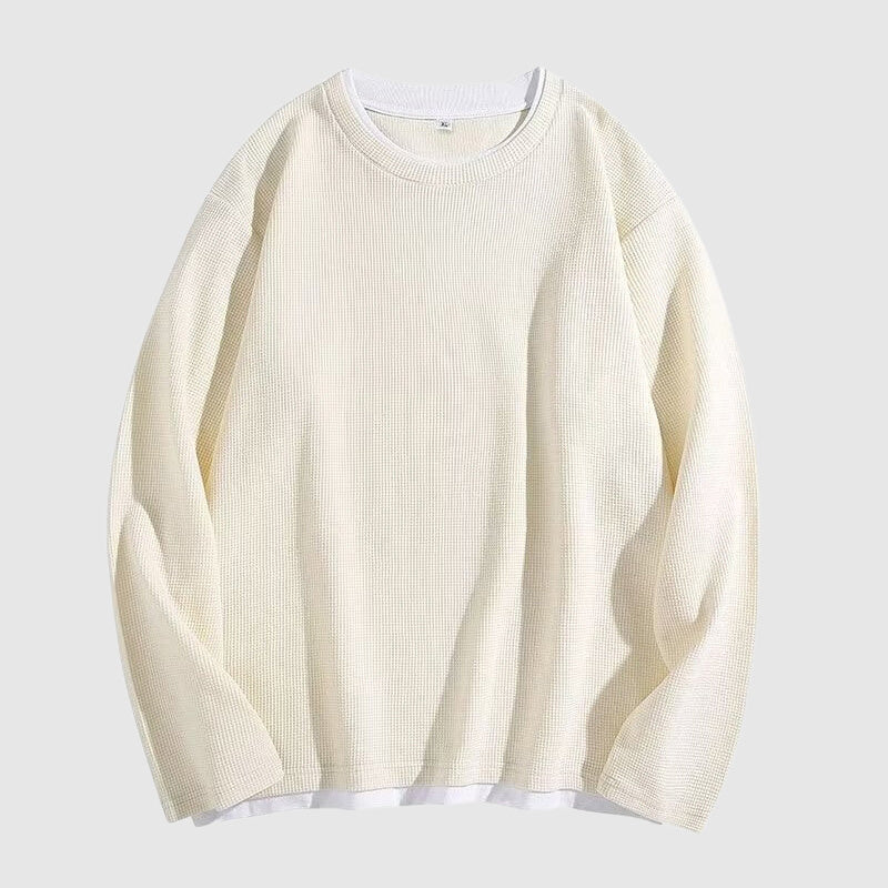 Men's oversized round neck sweater