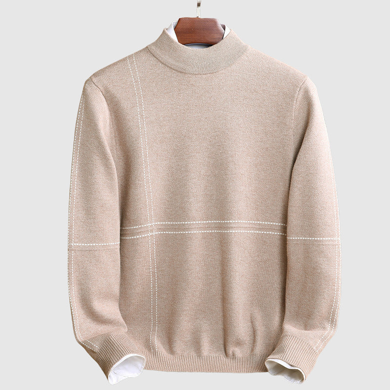 Men's  long sleeve knitted sweater