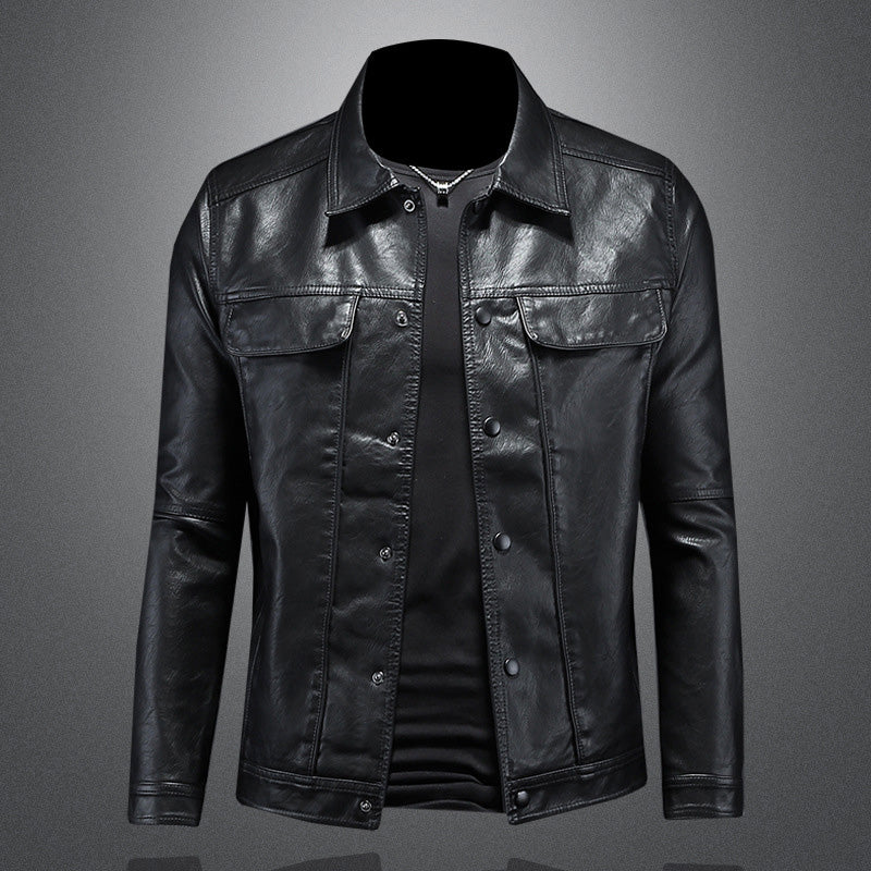 Houston -  Leather Biker Jacket