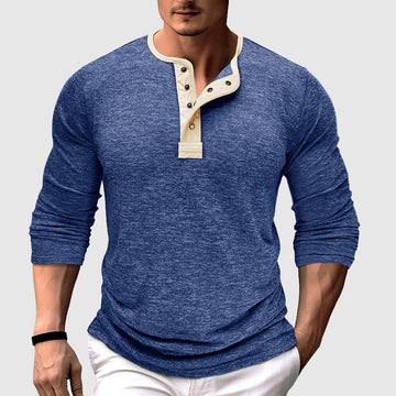 Classic shirt  with contrast stitching for men