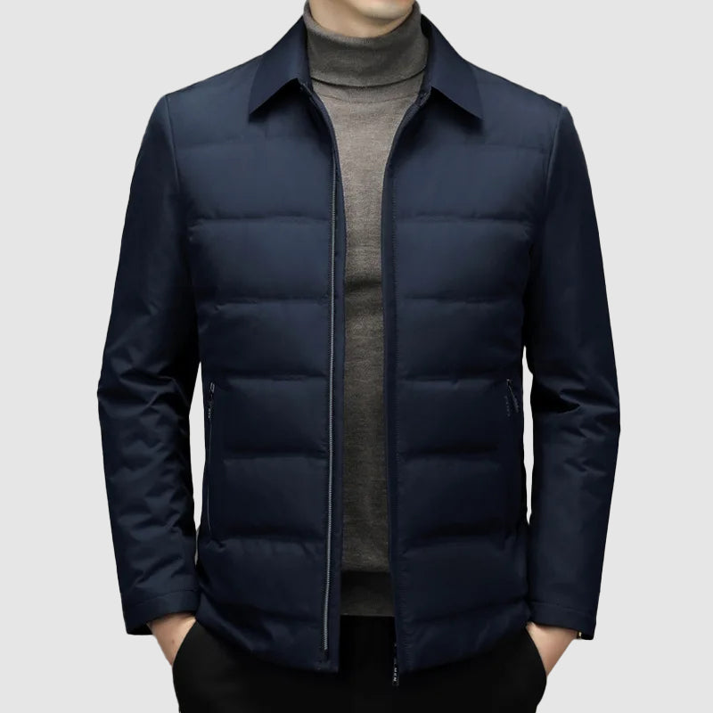 Men’s business casual down winter jacket