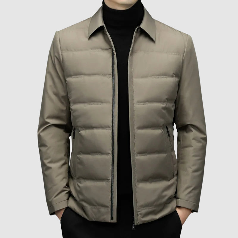 Men’s business casual down winter jacket