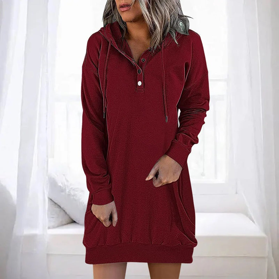 Women's cozy sweater hoodie