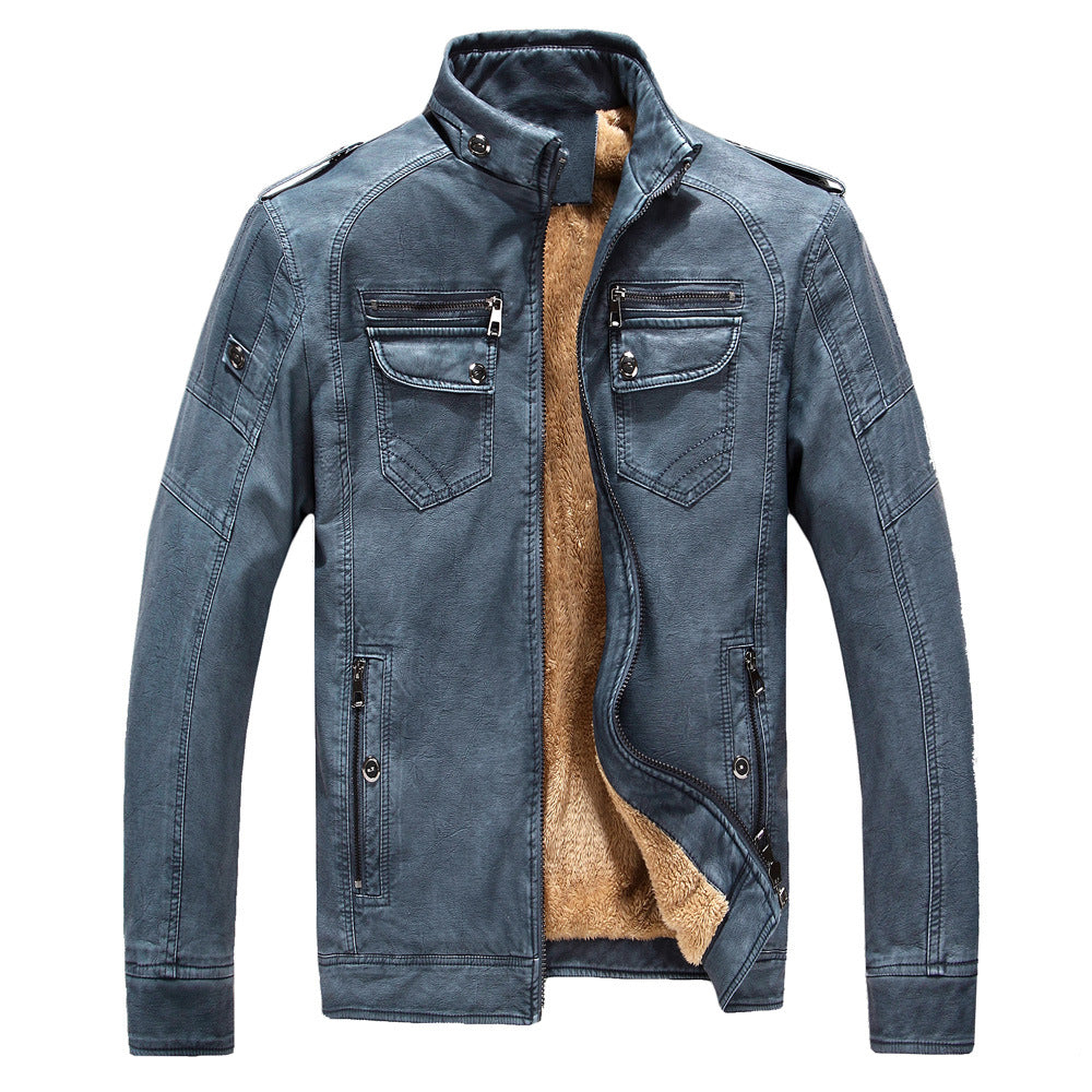 Hunter - Fleece Biker Jacket