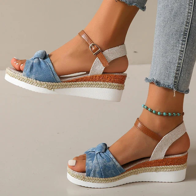Danica - Summer Wedge Sandals