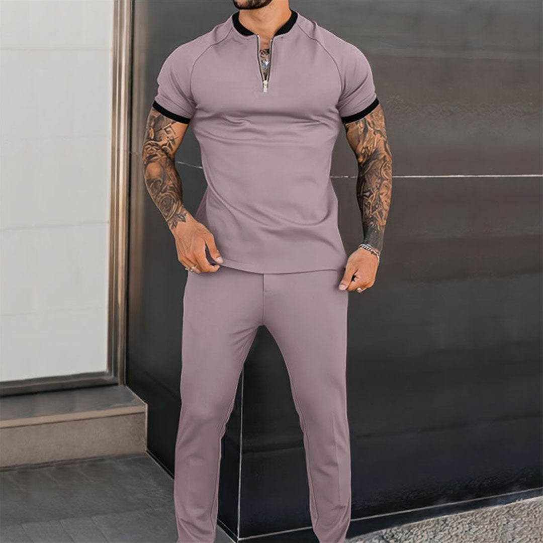 Alek - Slim Fit Casual Set