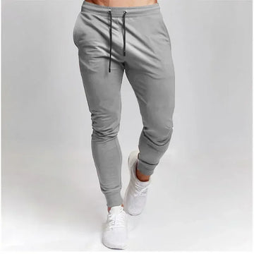 Elastic Waist Jogger Pants - Stretch Fit Athleisure Trousers for Comfort