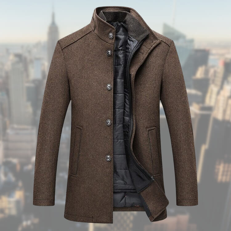 Men's winter blend coat