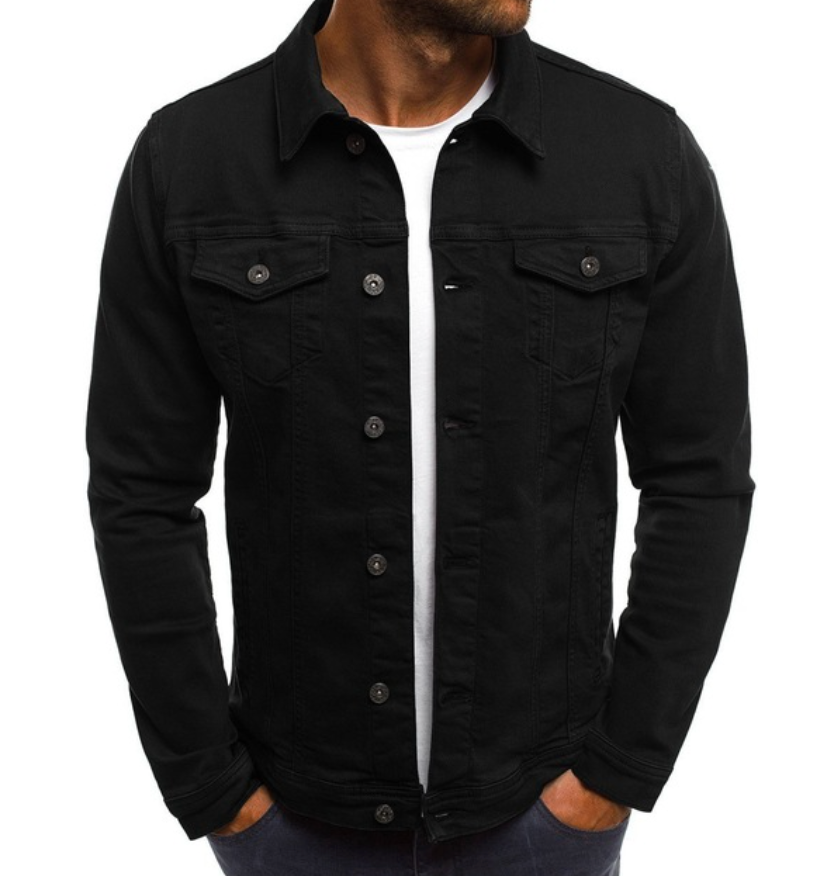 Men's classic denim jacket for casual style