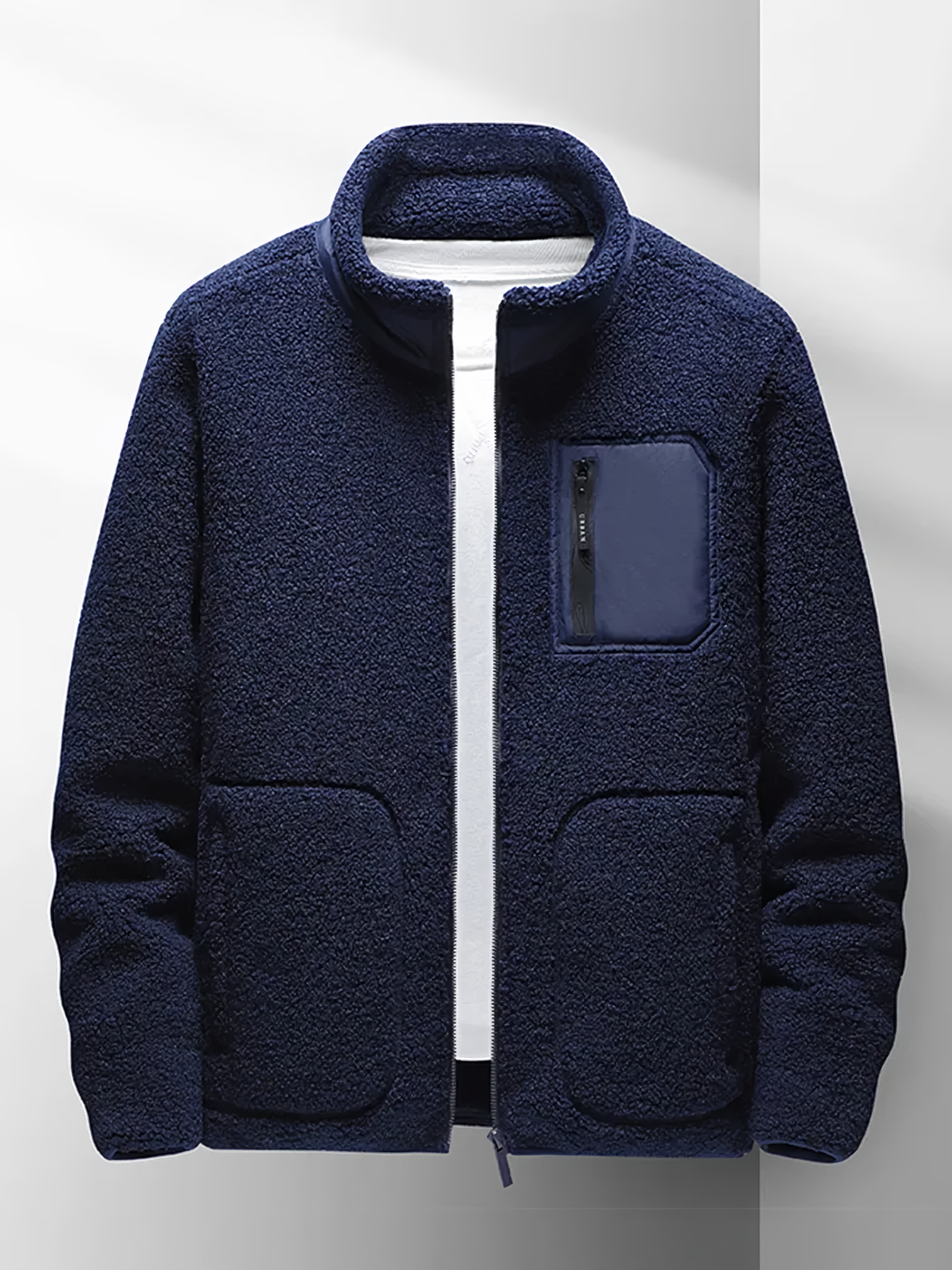 Reinhart - cozy sherpa lined zip-up jacket