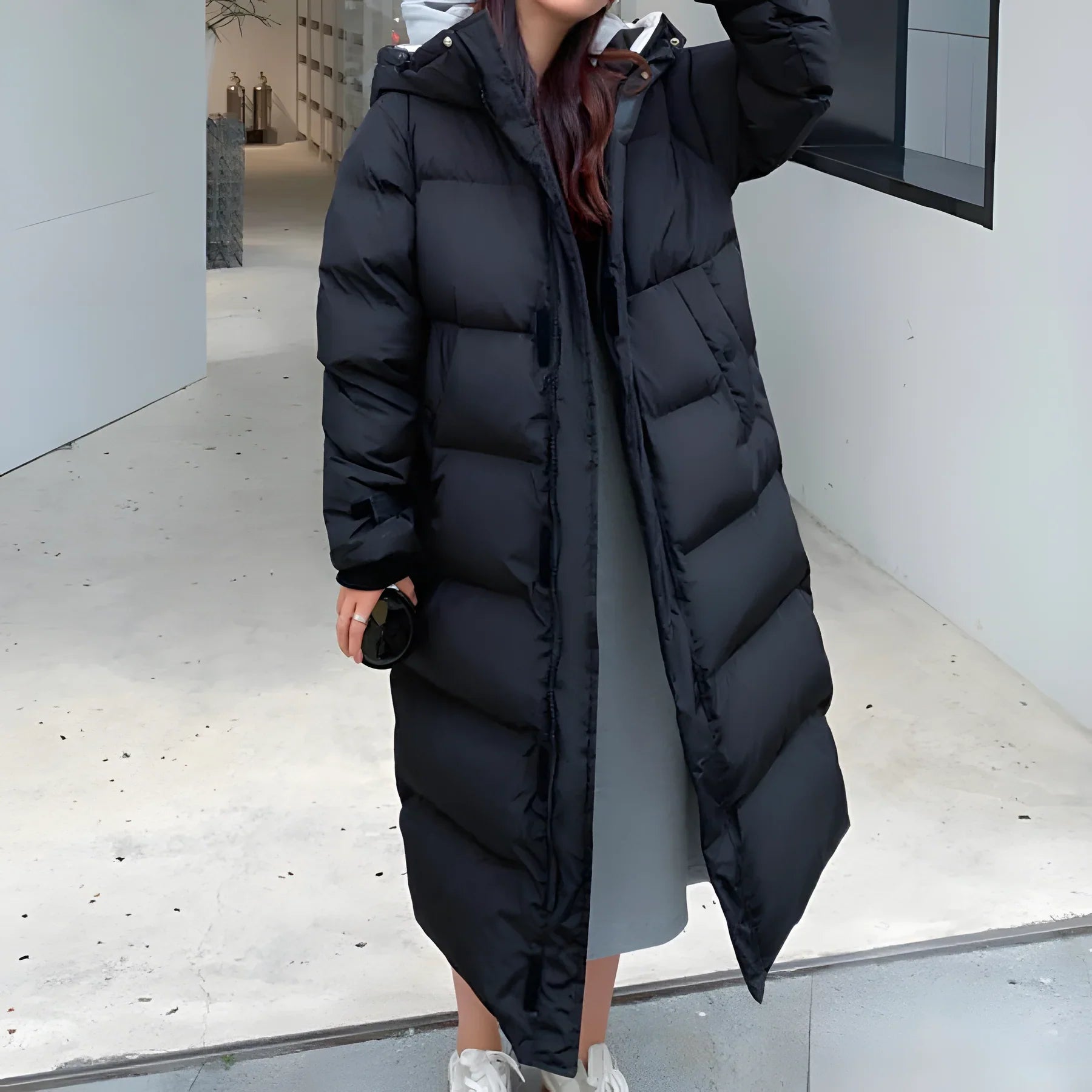 Women's winter puffer coat