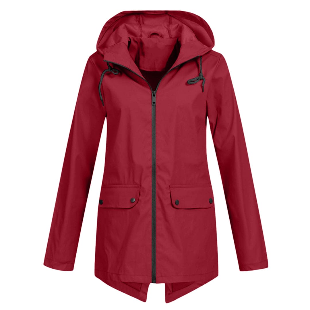 Women's lightweight waterproof jacket for active days