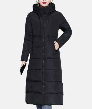 Urban style thickened cotton-padded jacket for women