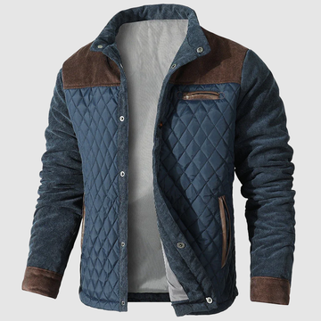 Men's casual cotton jacket fashion urban warm and thick