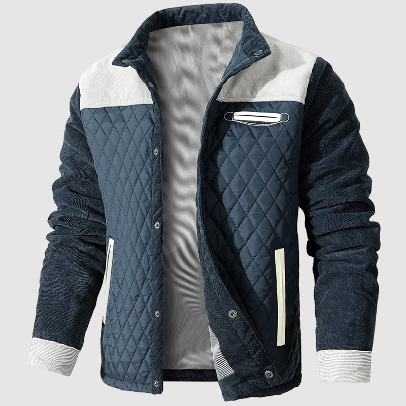 Men's casual cotton jacket fashion urban warm and thick