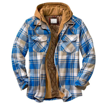 Men's plaid lumberjack jacket