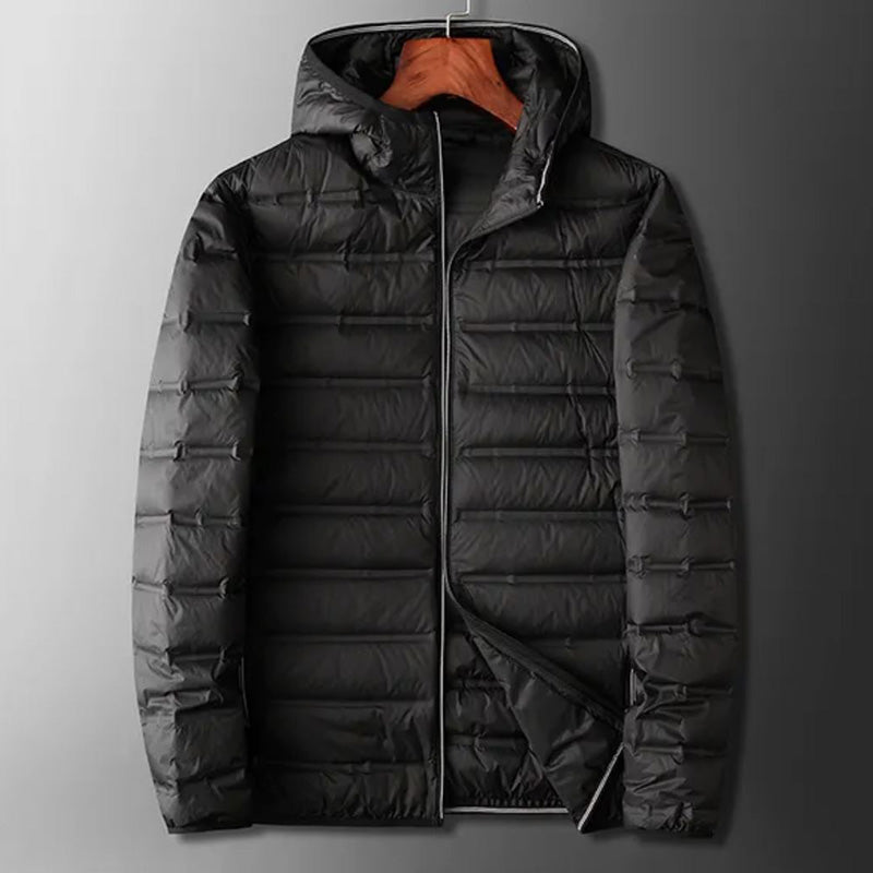 Men's winter light weight stand-up collar jacket