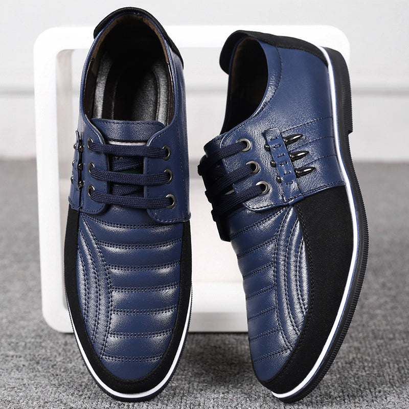 Men's  trendy slip-on loafers versatile casual shoes