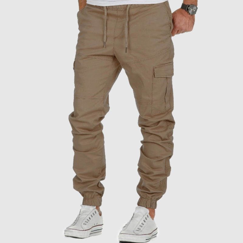 Men's utility trousers with multiple pockets