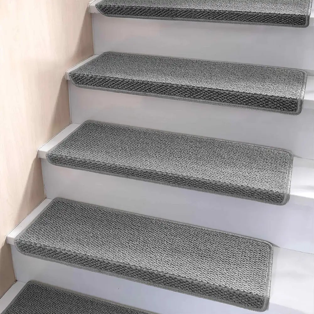 Minimalist Faux Sisal Stair Tread Mat