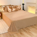 Plush Faux Fur Ribbed Comforter Set