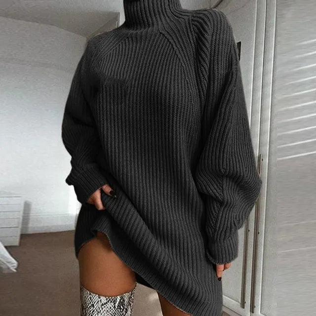 Women's oversized sweater dress