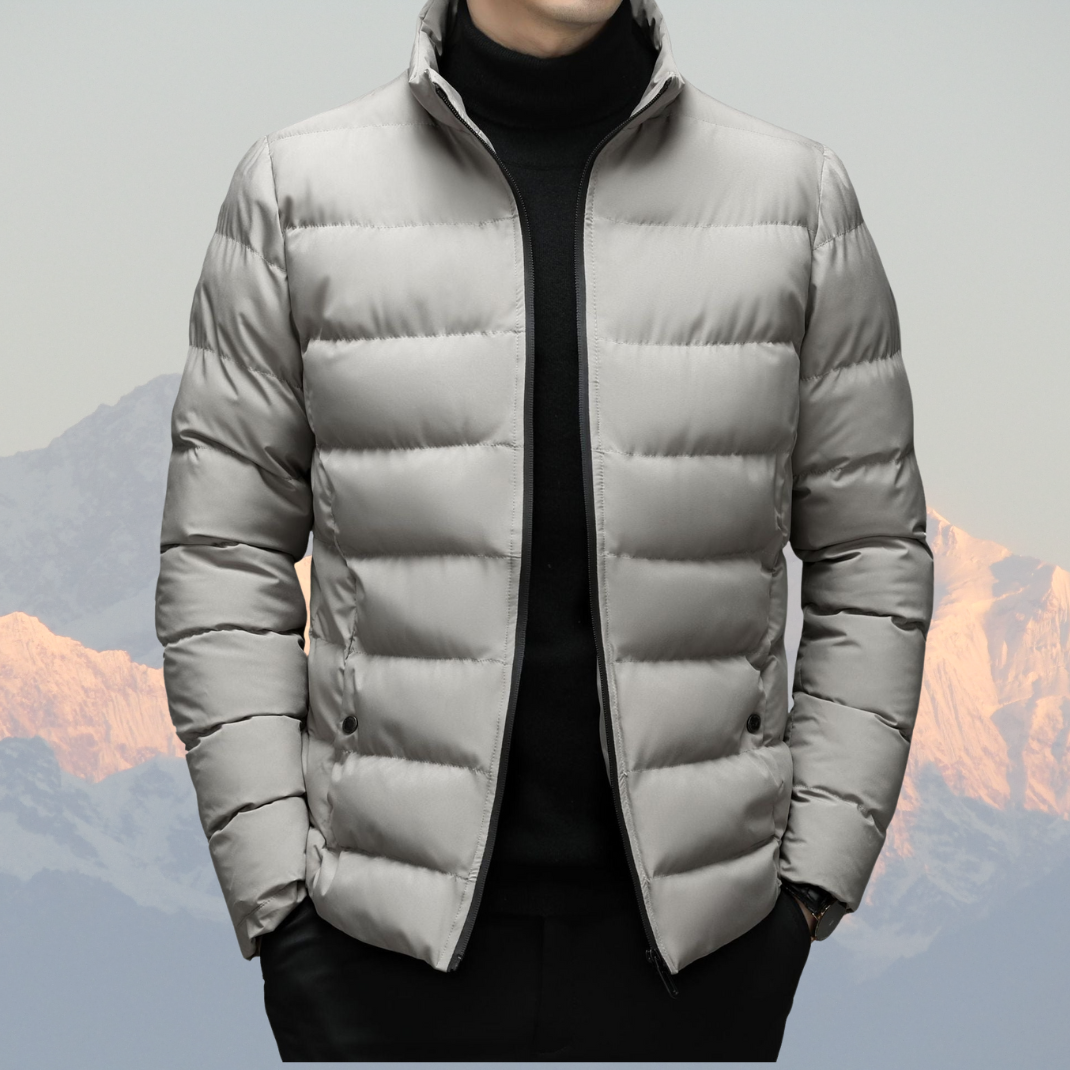 Men’s Lightweight Down Jacket – Insulated, Water-Resistant, Packable Winter Coat