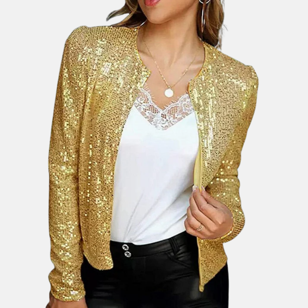 Elise - Stylish Sequin Jacket
