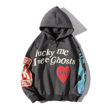 Lucky Me - couple style cozy pullover hoodie