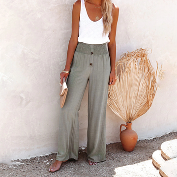 Hilla - High Waist  Trousers