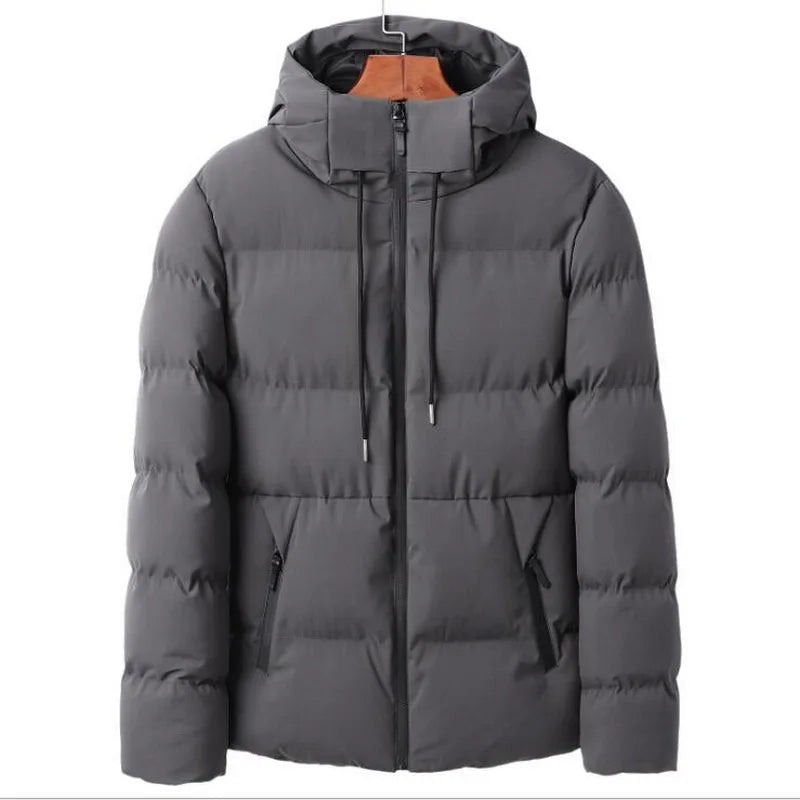 Cody - men's puffer winter jacket with hood